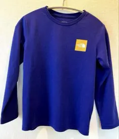 ノースフェイス キッズ　長袖カットソー 140 ブルー