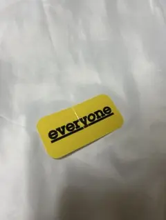 everyone ステッカー