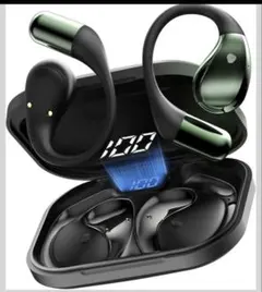 ワイヤレスイヤホン ワイヤレスヘッドホン 耳掛け式即接続 耳栓不要 音漏れ抑制