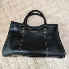 レザーハンドバッグ♡ブラック