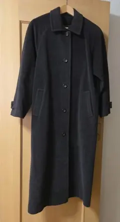 美品】cashmere hand made 高級ウロコカシミア ロングコート - メルカリ