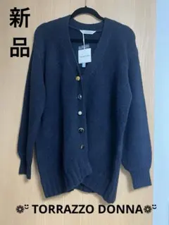 TORRAZZO DONNA（トラッゾドンナ）のボタン付きニットカーディガン