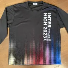 YONEX インターハイ2023記念Tシャツ 長袖シャツ O