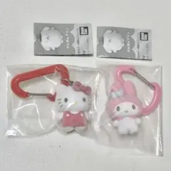 サンリオ カラフルカラビナマスコットチャーム キティ マイメロ 2点セット