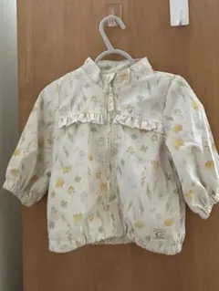 美品 conoco サイズ80 花柄ウィンドブレーカー