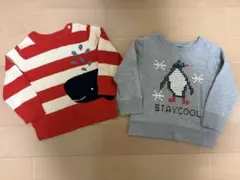 Baby GAP トレーナー ニット 90cm セット