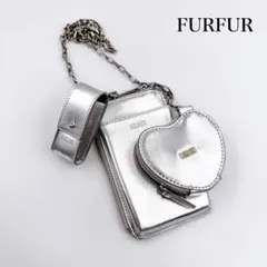 極美品✨ FURFUR 3SET マルチポーチ　チェーン ショルダーバックのサムネイル