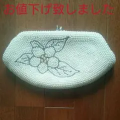 アンティークなクラッチバッグ