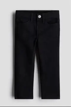 H&M boys スーパーストレッチスリムフィットデニム ブラック　135