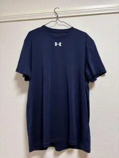 Under Armour HeatGear XL ネイビー 半袖アンダーシャツ
