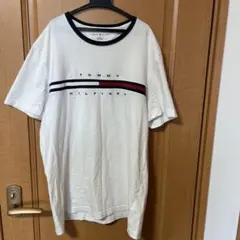 TOMMY HILFIGER ホワイト Tシャツ Lサイズ