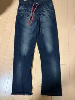 EDWIN ダークブルーデニム スリムフィット　Ｓサイズ