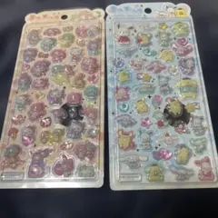 サンリオキャラクター 立体シール 2シートセット