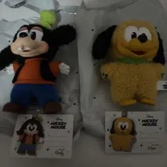 popmart ミッキーファミリー　グーフィー、プルート