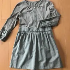 【訳あり背タグ無し】未使用品　Burberry バーバリーワンピース　カーキ