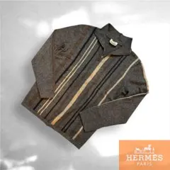 Mimi様専用Hermes エルメス 最高級100%カシミヤハーフジップセーター
