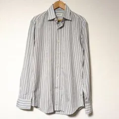 美品 Salvatore Piccolo ストライプ カフスシャツ イタリア製のサムネイル