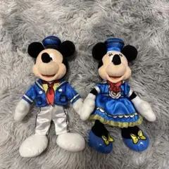 ドナパル　ミッキーミニーぬいぐるみバッジ