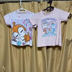 ドキンちゃん、コキンちゃん　半袖Tシャツ95、100センチ　2枚セットバラ売り可