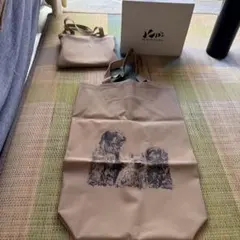 BY KITAMURA トートバッグ 犬柄 2点セットのサムネイル