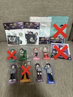 I賞 ラバースタンド G賞ステーショナリー ヒロアカ 一番くじ 紡がれる想い