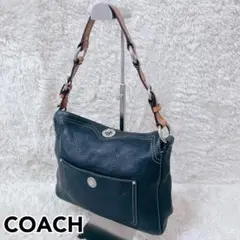 美品✨Coach OneShoulder Bag Turn Lock