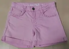 GapKids 1969 ピンク ハーフパンツ　ショートパンツ　ロールアップ