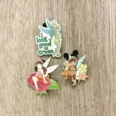 フロリダ ディズニーワールド ティンカー・ベル ピンバッジ セット