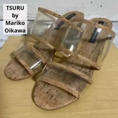 TSURU by Mariko Oikawa サンダル クリア コルク 36のサムネイル