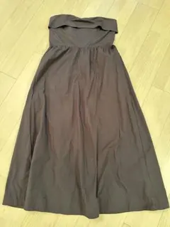 ZARA ザラ　ベアワンピース　マキシワンピ　ロングワンピ　コットンワンピ