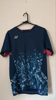 YONEX バドミントンシャツ 青/ピンク