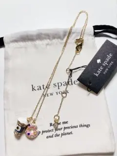 ケイトスペード　コーヒーブレイク　ドーナツ　ネックレス