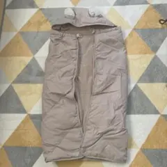 防寒ケープ＊抱っこ紐 ダウン フェザー ベビーカー