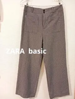 zara ワイドパンツ