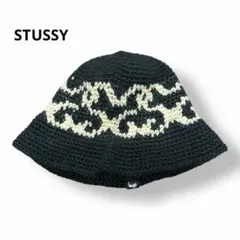 STUSSY KNIT BUCKET HAT ニット　クラッシャーハット