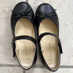 ELFINDOLL ブラック フォーマルシューズ 20.0