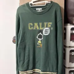 グローバルワーク　スヌーピー チャーリーブラウン トレーナー