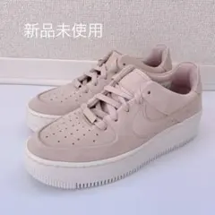 ナイキ エアフォース 1 セージ ロー パーティクルベージュ 23.5 ピンク
