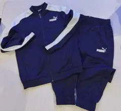 PUMA 長袖ジャージ 上下セット 160 ネイビー