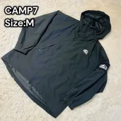CAMP7 キャンプセブン マウンテンパーカー アウトドア ジャケット ブラック