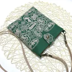 ミナペルホネンサコッシュ(スマホポーチ) ハンドメイド