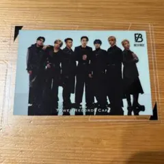 BE:FIRST タワレコカフェ 入場特典クリアトレカ