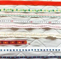 リボン色々8種類セット 　手芸用品 良品です