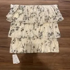 フランフラン 新品タグ付 45X45 チュール ふりふり ラメ クッションカバー