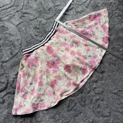 ジェニィ　花柄フレアスカート 140サイズ スカパン付き