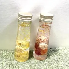 春*ん様 ハーバリウム　2本セット　ハンドメイド