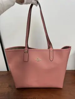 ★人気カラー＆花柄内装★COACHトートバッグ ピンク♪
