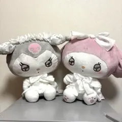 ゆるかわ　サンリオキャラクターズ　LL ぬいぐるみ　クロミ　マイメロ　2種セット