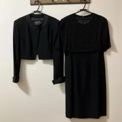 東京スタイル　LIONA ブラック　フォーマル　礼服　喪服