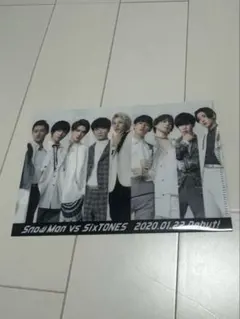 Snow Man vs SixTONES ミニクリアファイル